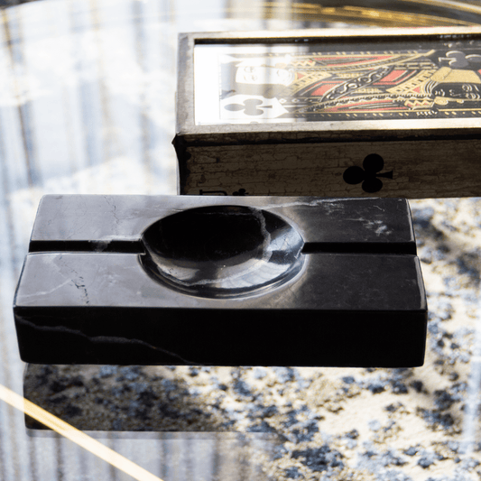 Cenicero para Puro de Mármol Mexicano - Arte Guillomé