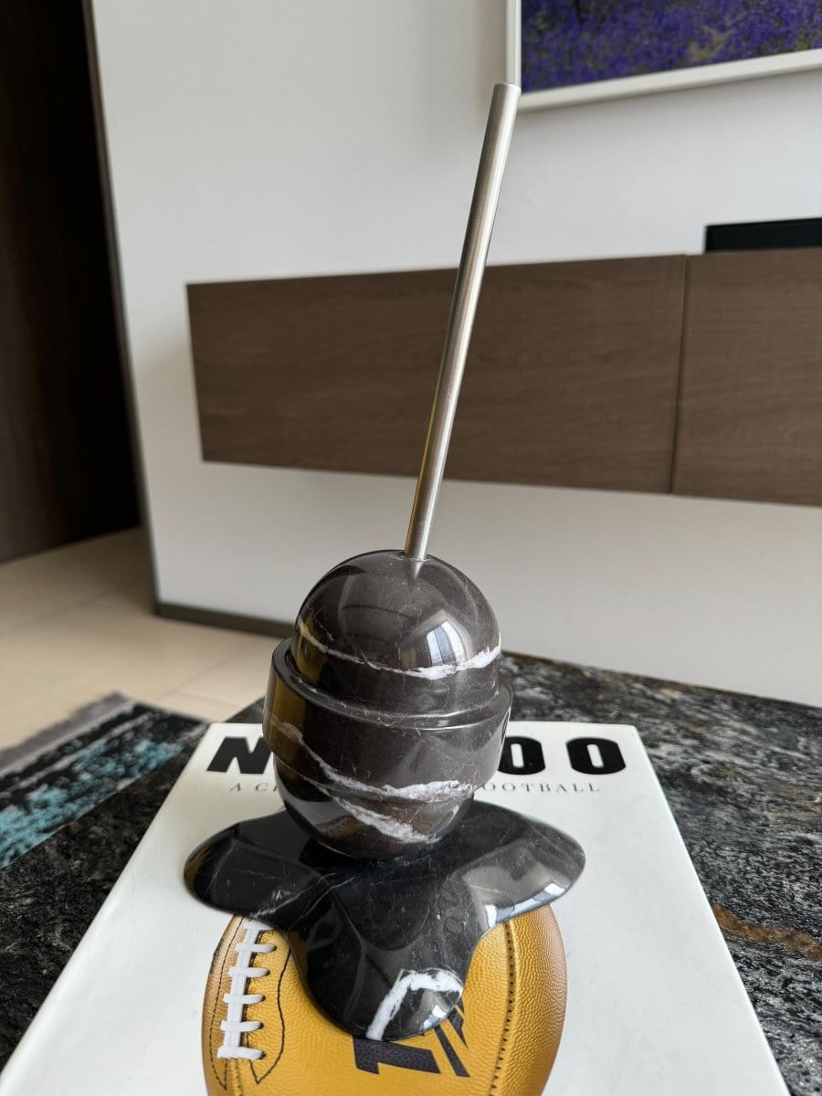 Escultura de Paleta Derretida de Mármol - Arte Guillomé