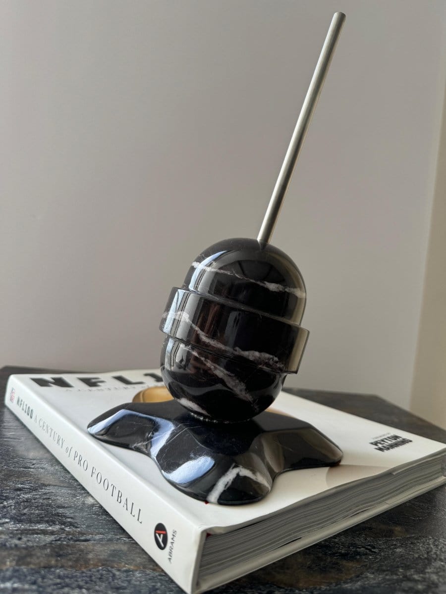 Escultura de Paleta Derretida de Mármol - Arte Guillomé