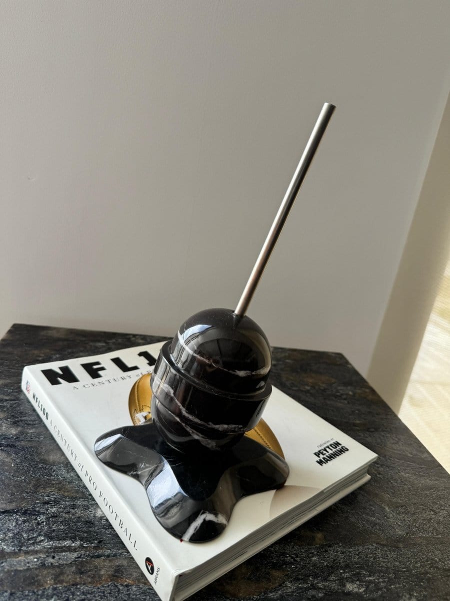 Escultura de Paleta Derretida de Mármol - Arte Guillomé