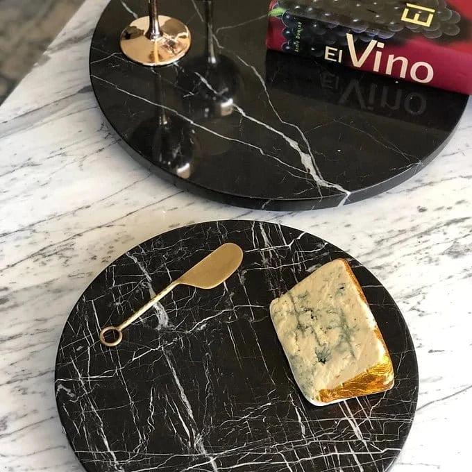 Lazy Susan de Mármol - Arte Guillomé