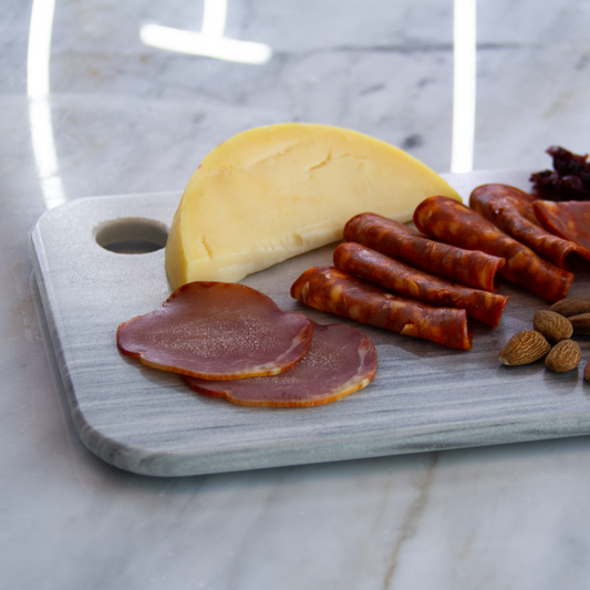 Tabla Para Carnes Frias Rectangular de Mármol