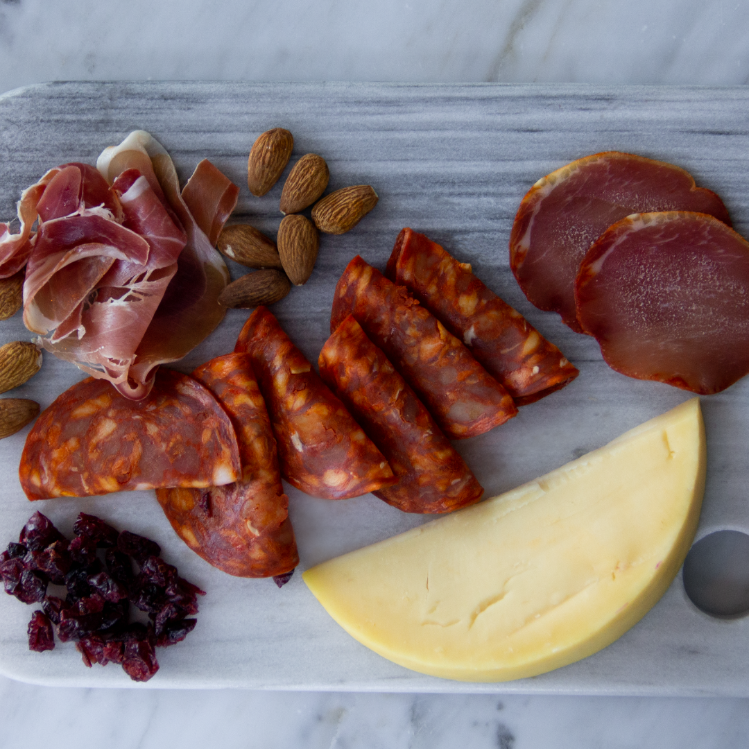 Tabla Para Carnes Frias Rectangular de Mármol