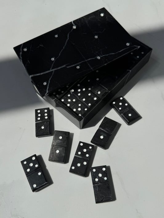 Dominó artesanal de mármol