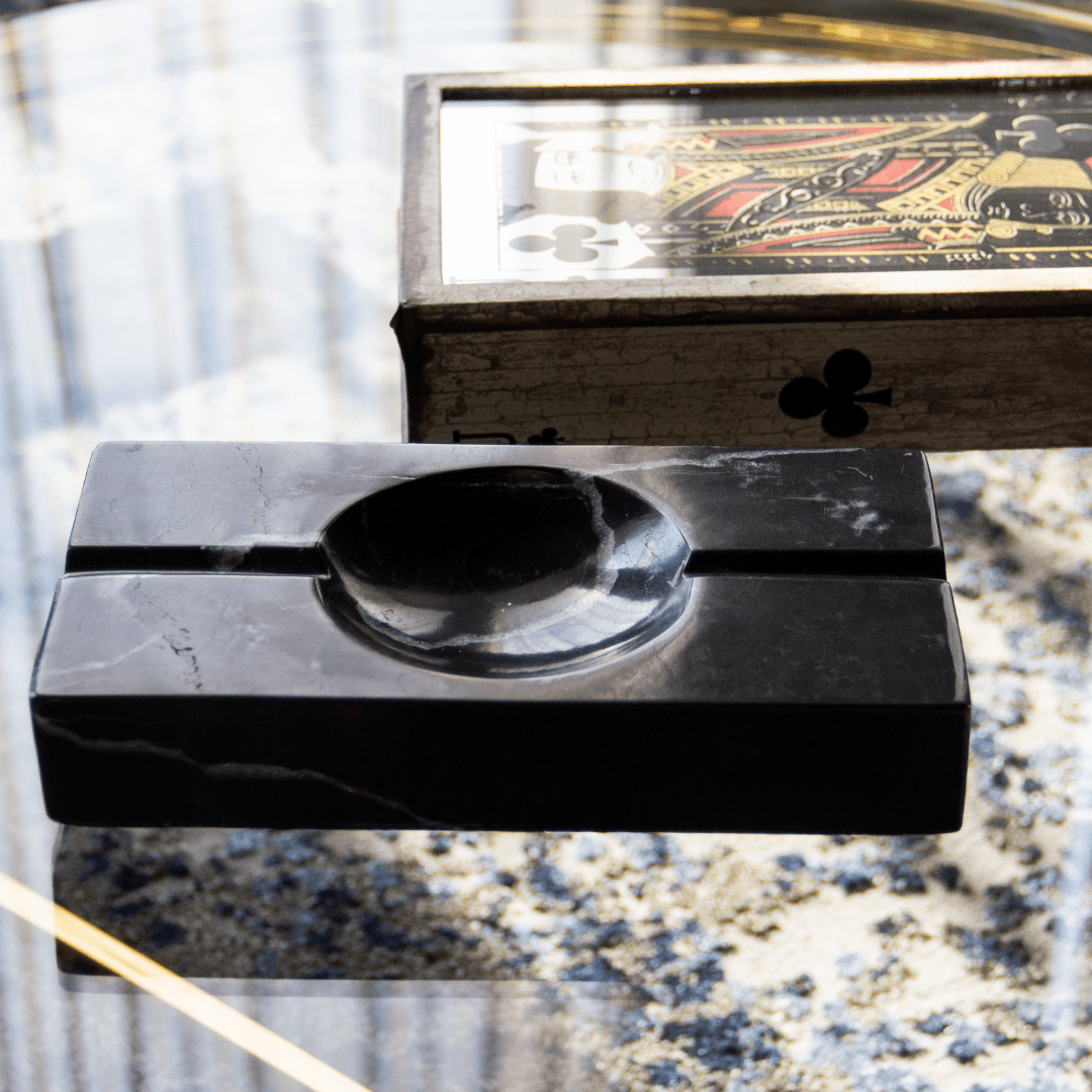 Cenicero para Puro de Mármol Mexicano - Arte Guillomé