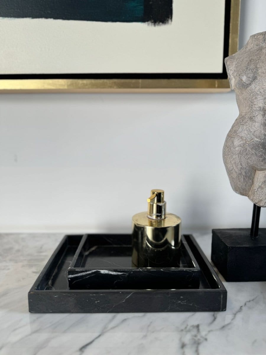 Juego de Charolas de Mármol Multiusos - Arte Guillomé