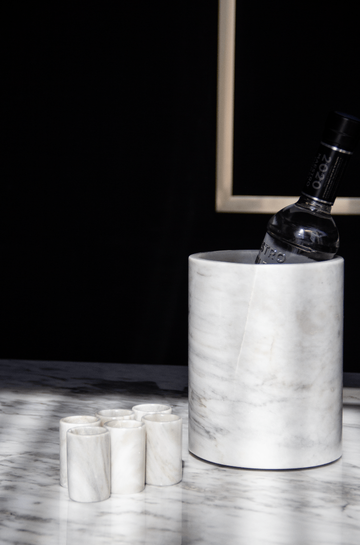 Set de Bar de Mármol - Arte Guillomé