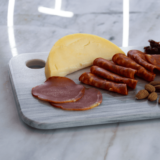 Tabla Para Carnes Frias Rectangular de Mármol - Arte Guillomé